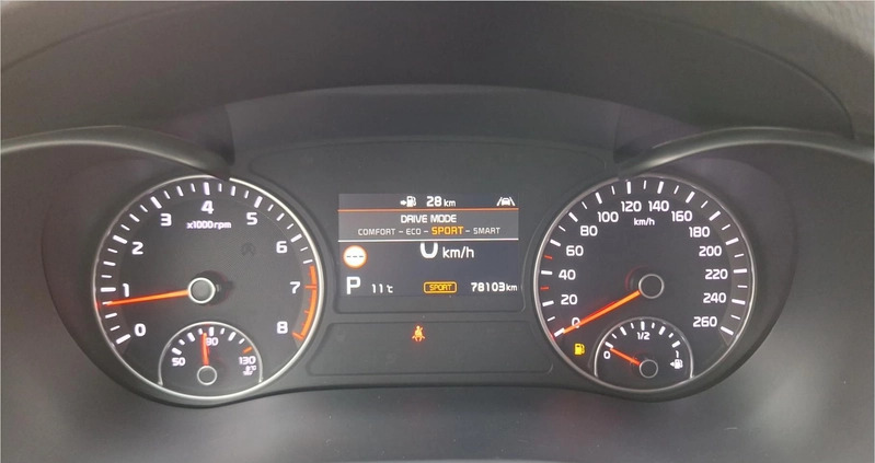 Kia Optima cena 89997 przebieg: 78103, rok produkcji 2019 z Buk małe 352